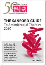 Sanford Guide to Antimicrobial Therapy 2020 - Gilbert, David N.