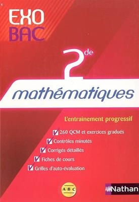 Mathématiques 2de : l'entraînement progressif - Marie-Gabrielle Denizet, Jean Lepeule