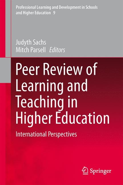 Peer Review of Learning and Teaching in Higher Education - 