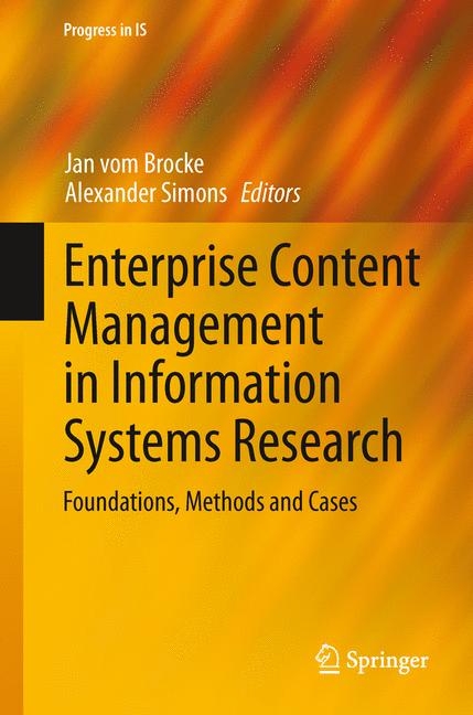 Enterprise Content Management in Information Systems Research - 