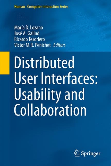 Distributed User Interfaces: Usability and Collaboration - 