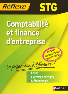 Comptabilité et finance d'entreprise, STG - Philippe Montsegur