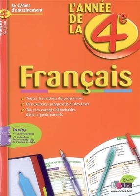 L'année de la 4e : français