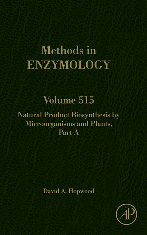 Natural Product Biosynthesis by Microorganisms and Plants, Part A - 