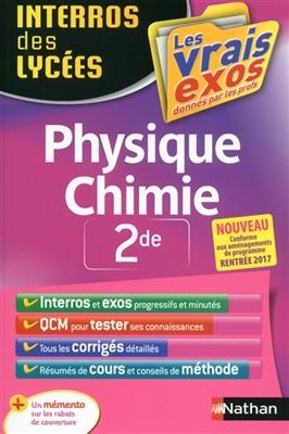 Physique chimie 2e - Frederic Masset