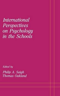 International Perspectives on Psychology in the Schools - 