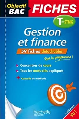 Objectif Bac Fiches Detachables Gestion Et Finance Term Stmg - Philippe Louchet