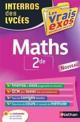 Maths 2de - Erik de Brauwere