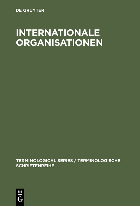 Internationale Organisationen