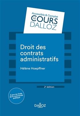 Droit des contrats administratifs : 2020 - Helene Hoepffner