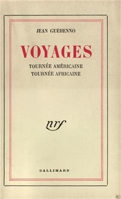 Voyages - Jean Guéhenno