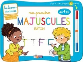 Mes premières majuscules bâton, dès 4 ans