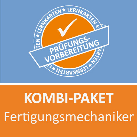 Kombi-Paket Fertigungsmechaniker Lernkarten - Zoe Keßler, Michaela Rung-Kraus