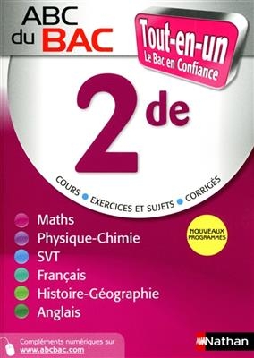 Tout-en-un : 2de : nouveaux programmes