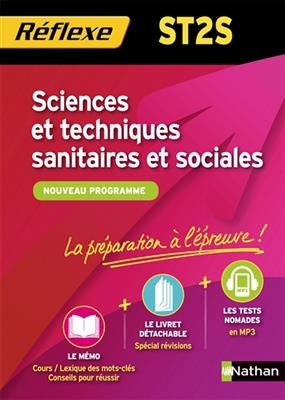 Sciences et techniques sanitaires et sociales ST2S : nouveau programme