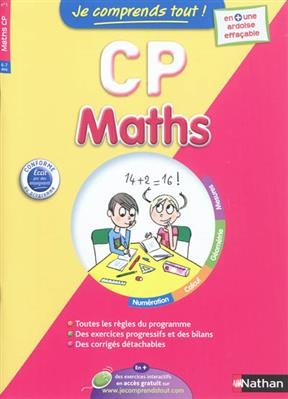 Je comprends tout, maths CP, 6-7 ans