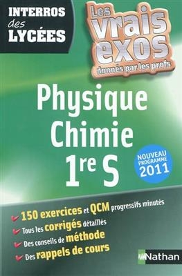 Physique chimie 1re S : nouveau programme 2011