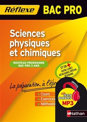 Sciences physiques et chimiques, bac pro : nouveau programme bac pro 3 ans