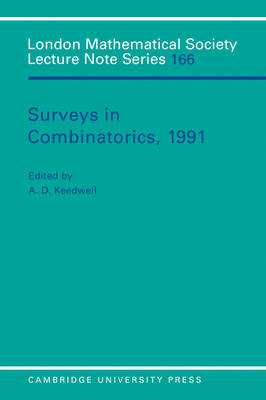 Surveys in Combinatorics, 1991 - 