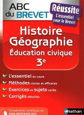 Histoire géographie 3e