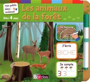 Les animaux de la forêt : je dessine, j'écris, je compte