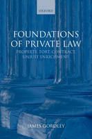 Foundations of Private Law -  James Gordley