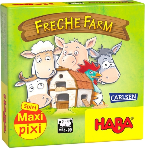 Maxi-Pixi-Spiel "made by haba": Freche Farm -  HABA