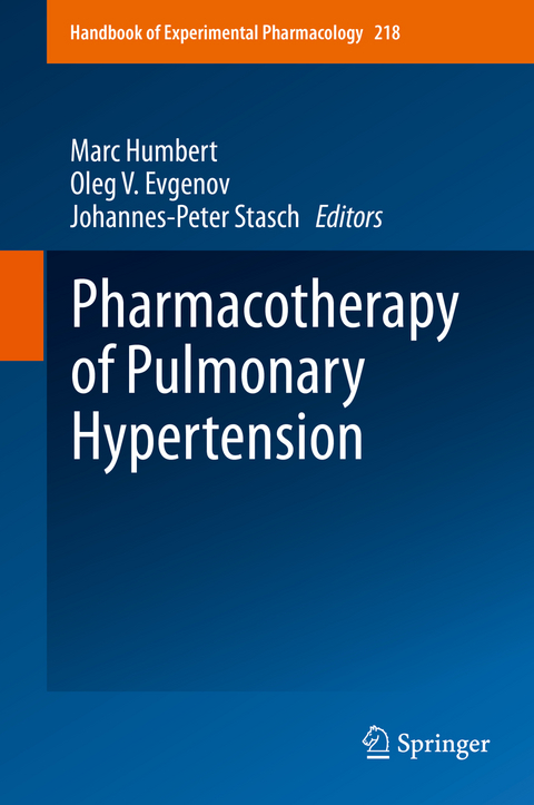 Pharmacotherapy of Pulmonary Hypertension - 