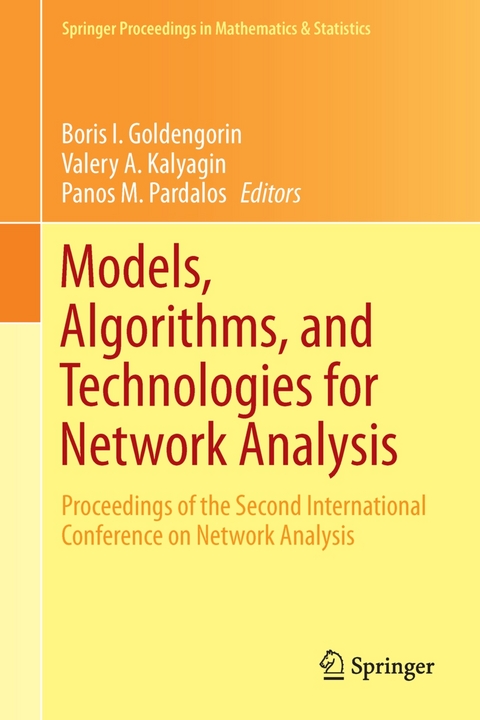 Models, Algorithms, and Technologies for Network Analysis - 