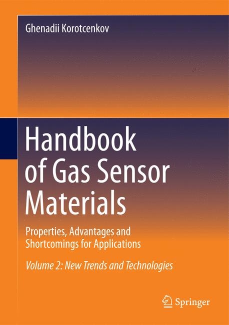 Handbook of Gas Sensor Materials - Ghenadii Korotcenkov