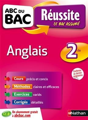 Anglais 2de : conforme au dernier programme