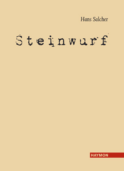 Steinwurf - Hans Salcher