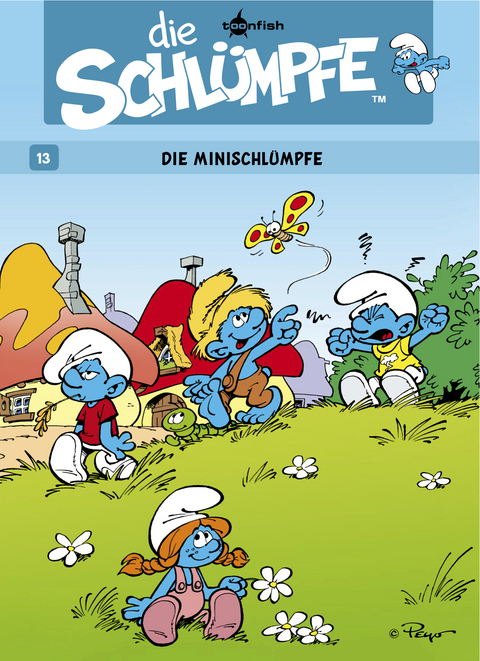 Die Schlümpfe 13. Die minischlümpfe -  Peyo