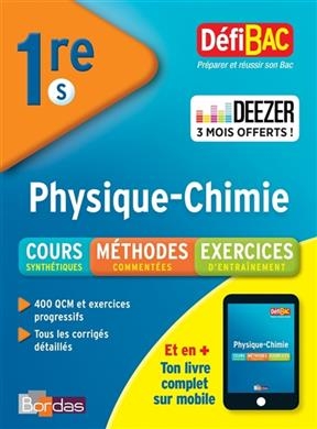 Physique chimie, 1re S