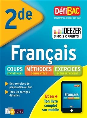 Français, 2de