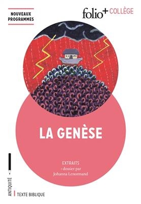 La Genèse : extraits -  Anonyme