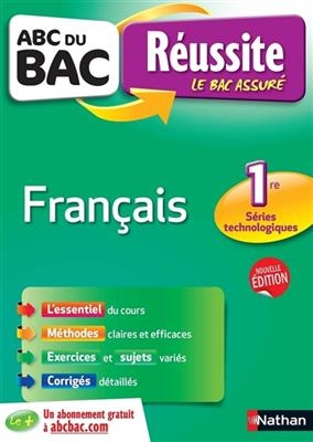 Français, 1re séries technologiques - Francoise Cahen, Garance Kutukdjian,  KUTUKDJIA