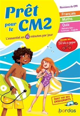 Prêt pour le CM2 : l'essentiel en 15 minutes par jour : révisions du CM1 - Emelyne Giraudon