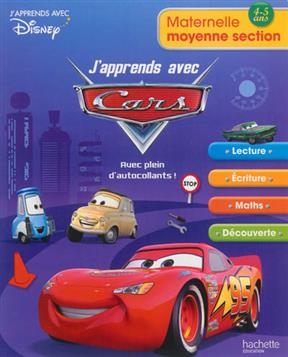 J'Apprends Avec Cars Maternelle Moyenne Section -  Collectif