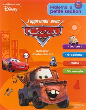 J'Apprends Avec Cars Maternelle Petite Section -  Collectif