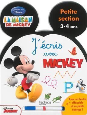 J'Ecris Avec Mickey - PS - Ardoise -  Collectif