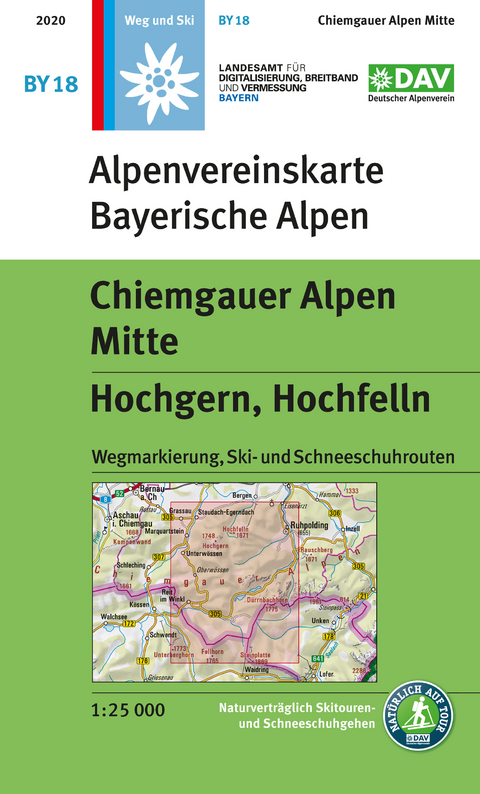 Chiemgauer Alpen Mitte, Hochgern, Hochfelln - 