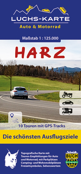 Luchskarte Harz Auto & Motorrad - Bernhard Spachmüller