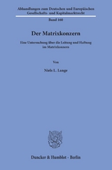 Der Matrixkonzern. - Niels L. Lange