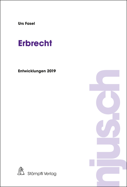 Erbrecht - Urs Fasel