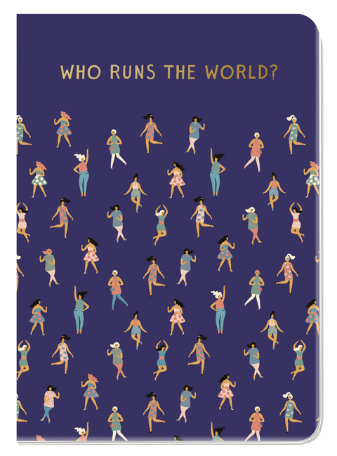 Notizheft Who runs the world? -  GROH Verlag