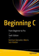 Beginning C - Gonzalez-Morris, German; Horton, Ivor