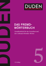 Das Fremdwörterbuch - Dudenredaktion; Dudenredaktion