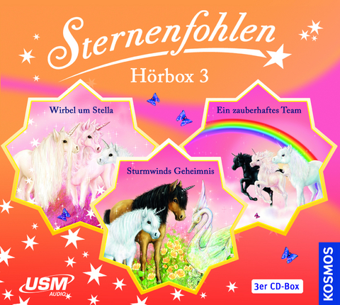 Die große Sternenfohlen Hörbox Folgen 7-9 (3 Audio CDs) - Linda Chapman