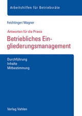 Betriebliches Eingliederungsmanagement - Sabine Feichtinger, Magdalena Wagner